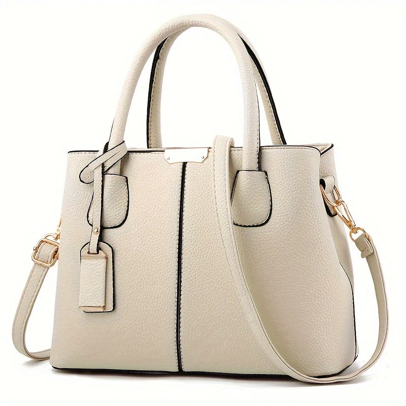 Elegante, geräumige Damenhandtasche aus vielseitigem PU-Leder - Image 6