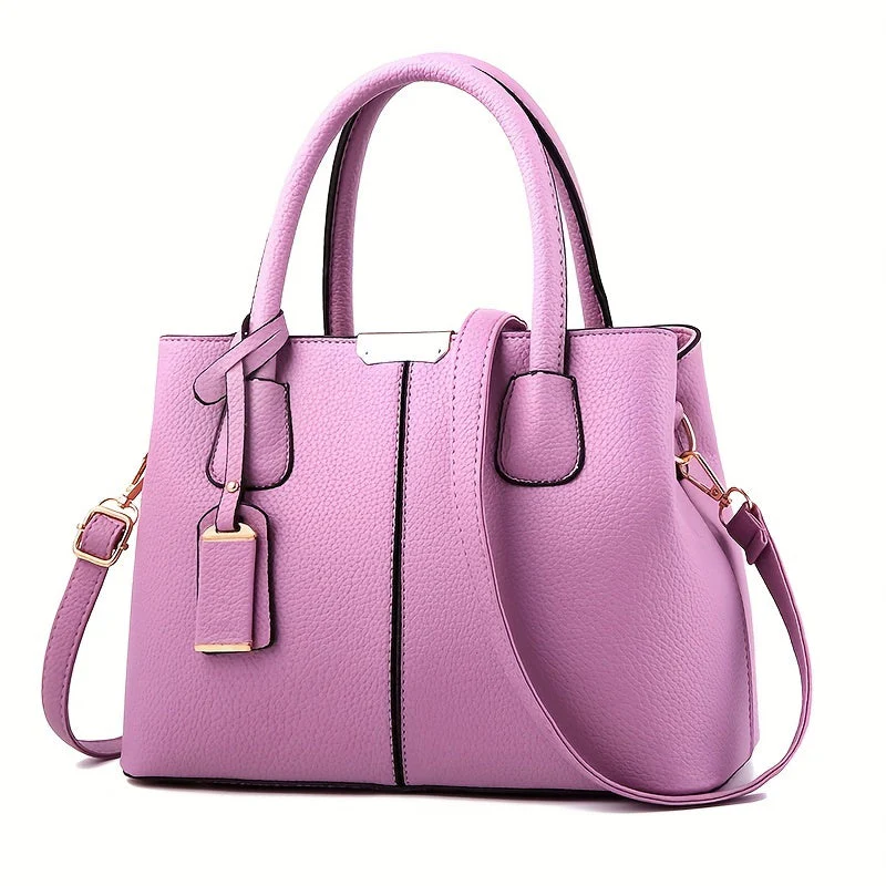 Elegante, geräumige Damenhandtasche aus vielseitigem PU-Leder - Image 9