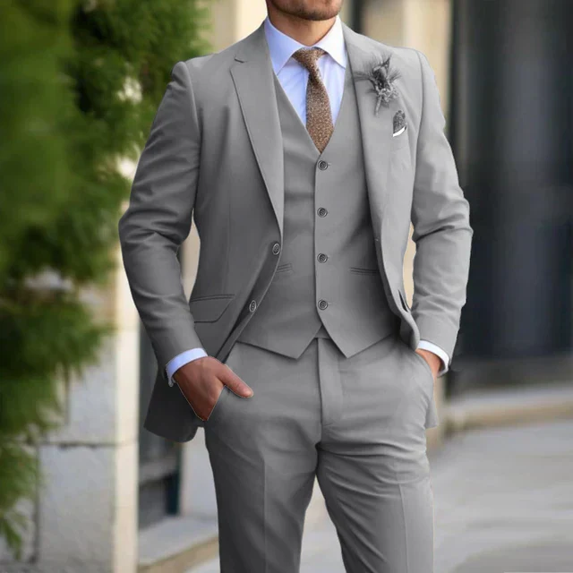 Elegante Herren Hochzeitsgast Anzug | Dreiteiler - Image 3