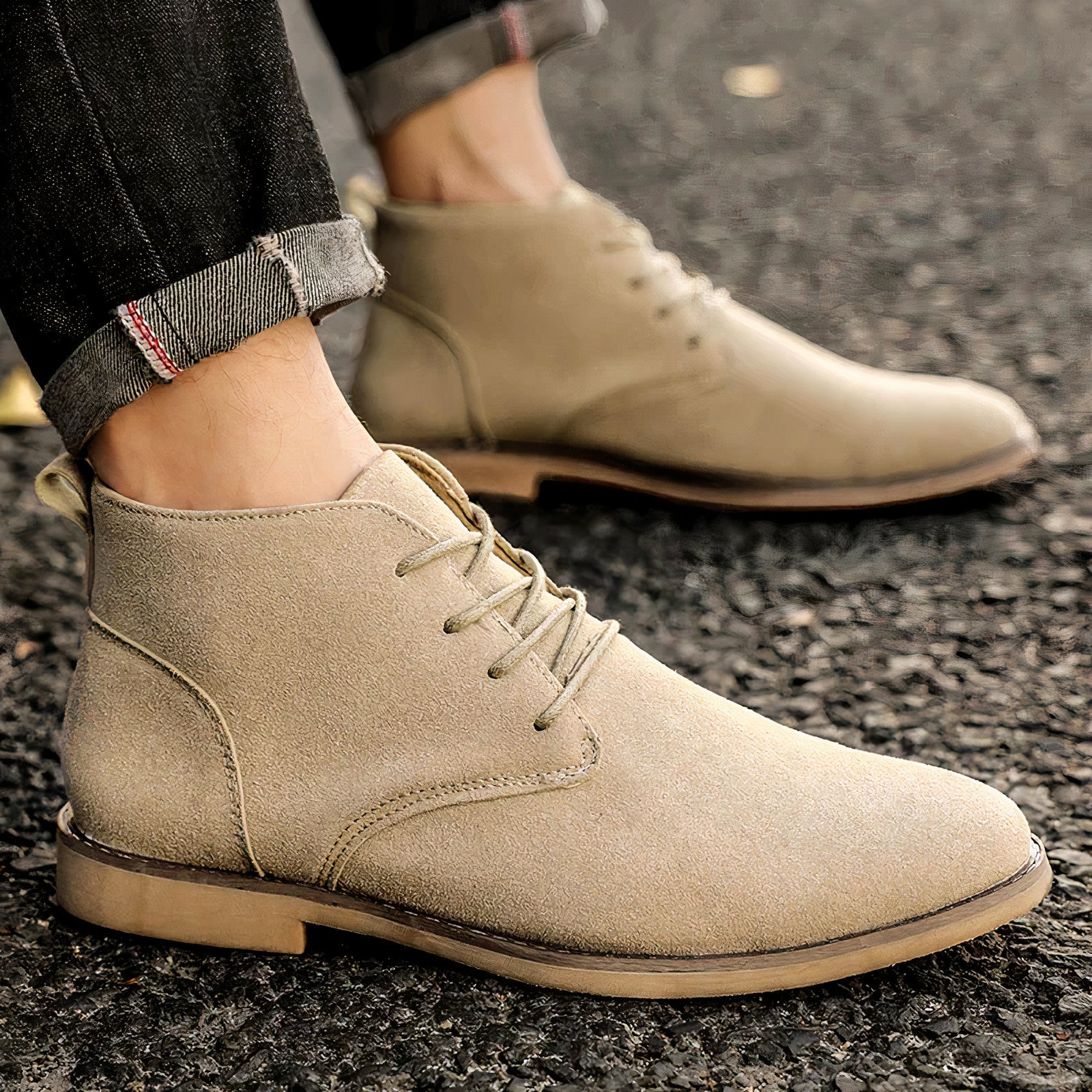 Elegante Herrenschuhe aus Wildleder - Kevin - Image 3