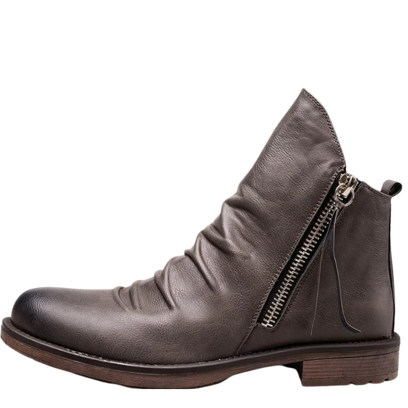 Elegante Herrenstiefel mit Reißverschluss | Cowboy - Image 6