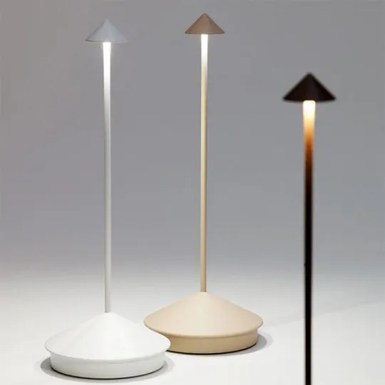 Elegante LED-Tischlampe für Restaurants – Warmweißes Licht, kabellos, dimmbar - Image 4