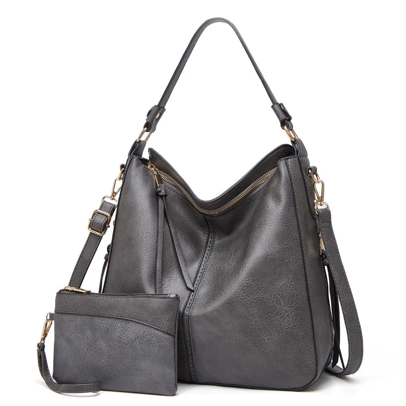 Elegante Ledertasche für Damen – klassische Lederhandtasche mit Abnehmbarem Schulterriemen - Image 12