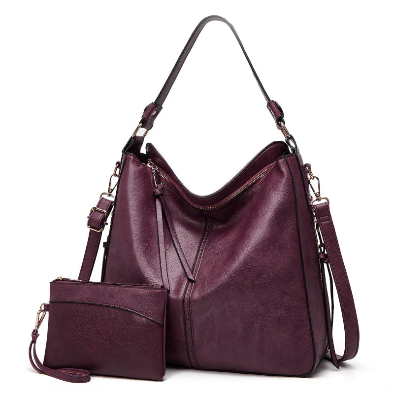 Elegante Ledertasche für Damen – klassische Lederhandtasche mit Abnehmbarem Schulterriemen - Image 13