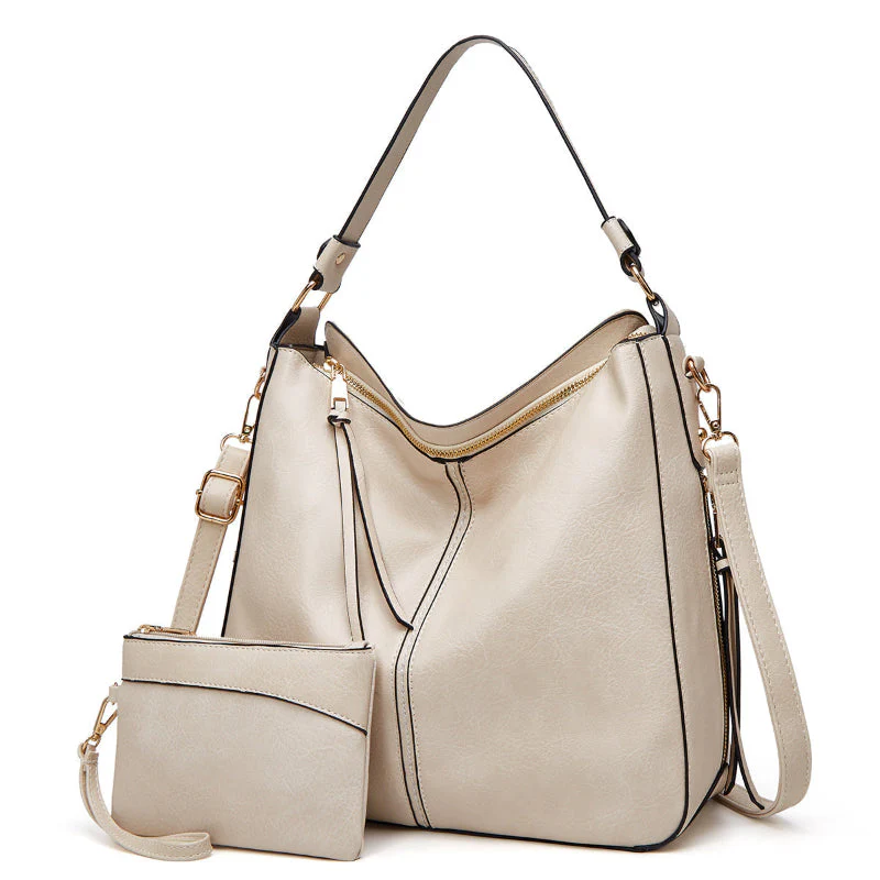Elegante Ledertasche für Damen – klassische Lederhandtasche mit Abnehmbarem Schulterriemen - Image 16