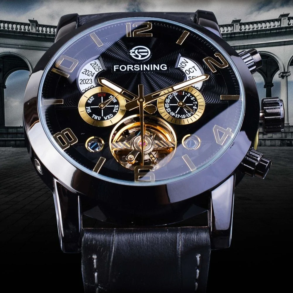 Elegante mechanische Tourbillon-Automatikuhr - Image 2