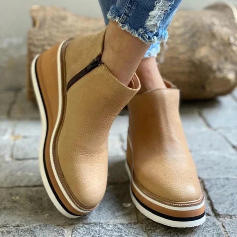 Elegante niedrige Damenstiefeletten | Bequeme - Image 2