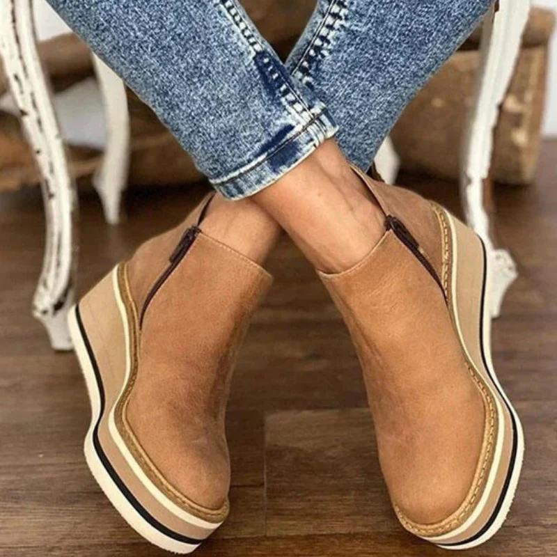 Elegante niedrige Damenstiefeletten | Bequeme - Image 4