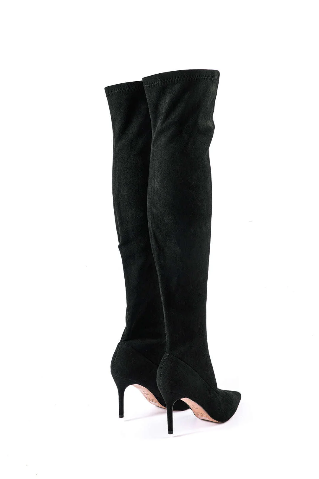 Elegante Overknee-Stiefel aus Velours – Stilvoll & Feminin - Image 2
