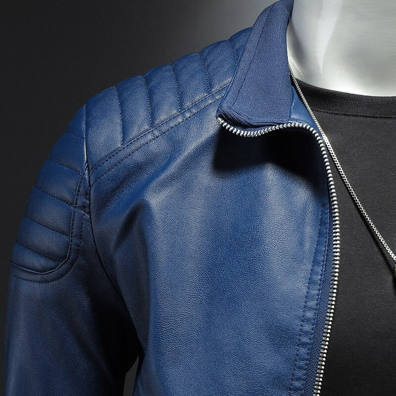 Elegante Premium Bikerjacke für Herren | Langarm - Image 2