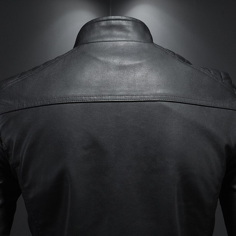 Elegante Premium Bikerjacke für Herren | Langarm - Image 3