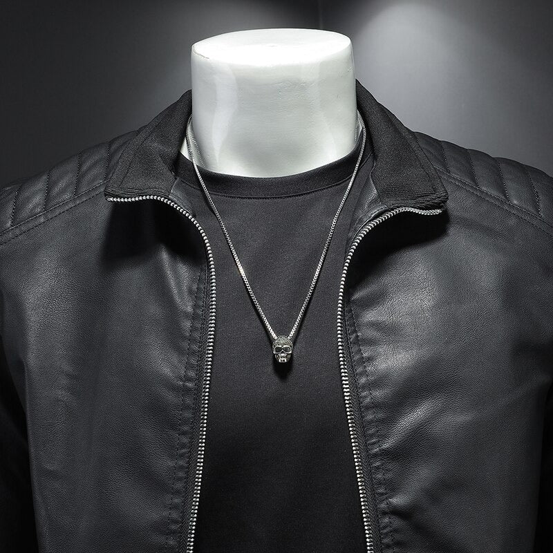 Elegante Premium Bikerjacke für Herren | Langarm - Image 4