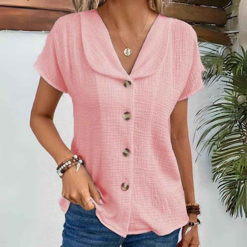 Elegante Sommerbluse für Frauen - Alfreda - Image 2
