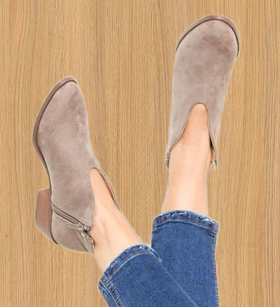Elegante V-Cut Damen Stiefeletten | Moderne Alltagsschuhe - Image 3