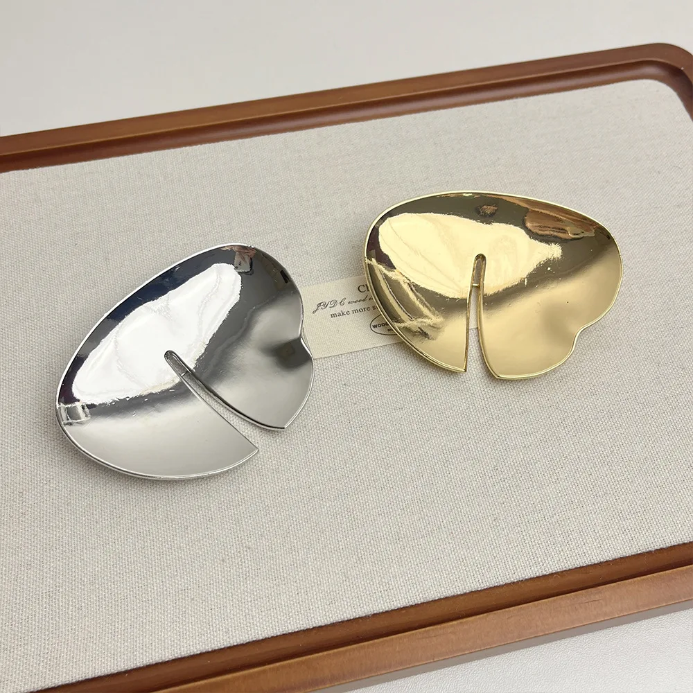 Elegante Vintage Damen Brosche Gold Silber - Image 3