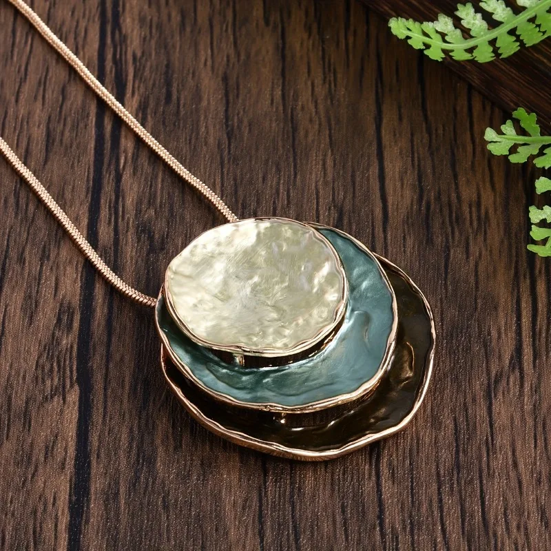 Elegante Vintage Damen Schmuckset mit Choker und Ohrringe - Image 3