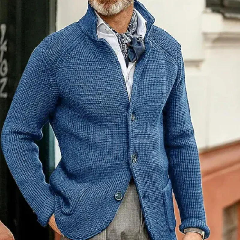 Elegante Vintage-Strickjacke für Herren | Strick - Image 4