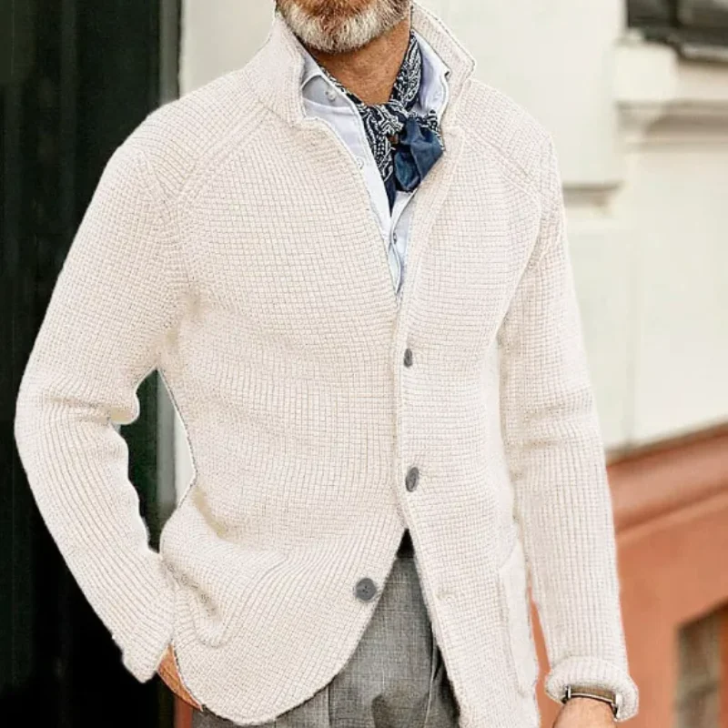 Elegante Vintage-Strickjacke für Herren | Strick - Image 5