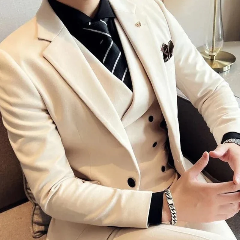 Eleganter 3-teiliger Hochzeitsgast-Anzug für Herren | mit Weste - Image 7