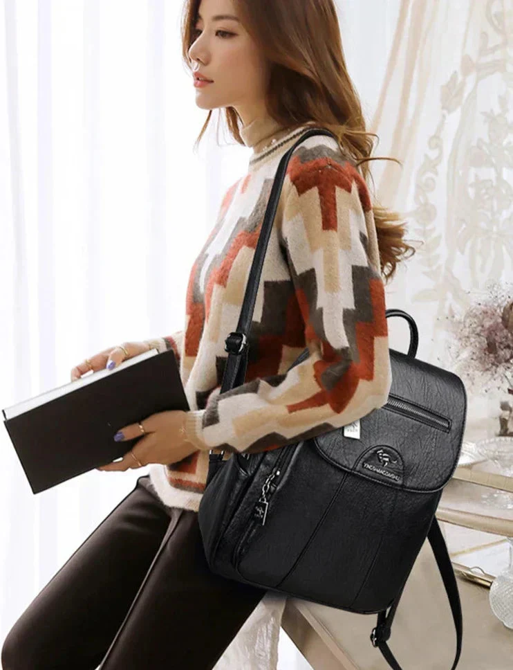 Eleganter Damen-Rucksack aus strapazierfähigem Premium-Material - Image 3