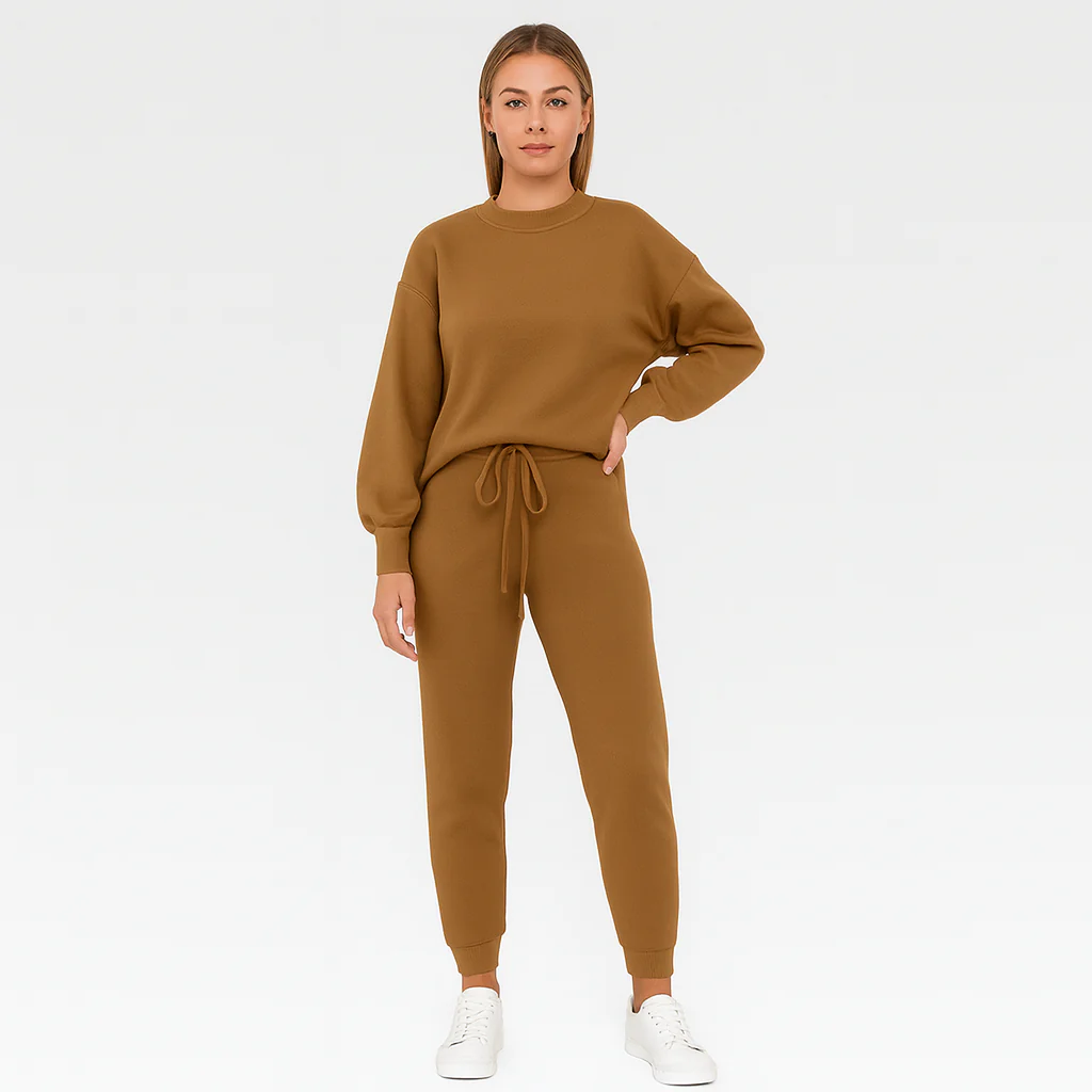 Eleganter Damen-Trainingsanzug – Stilvolles Loungewear-Set für Zuhause oder Freizeit - Image 2