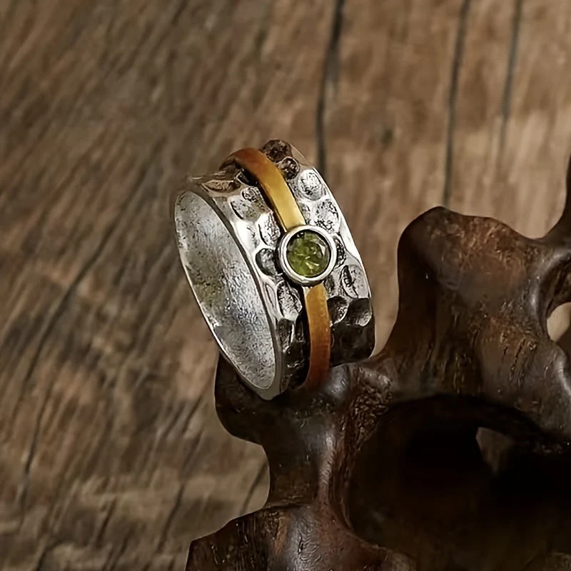Eleganter grüner Zirkonia-Ring - Image 4