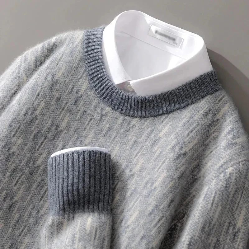 Eleganter Herbstpullover für Herren | Warmer - Image 3