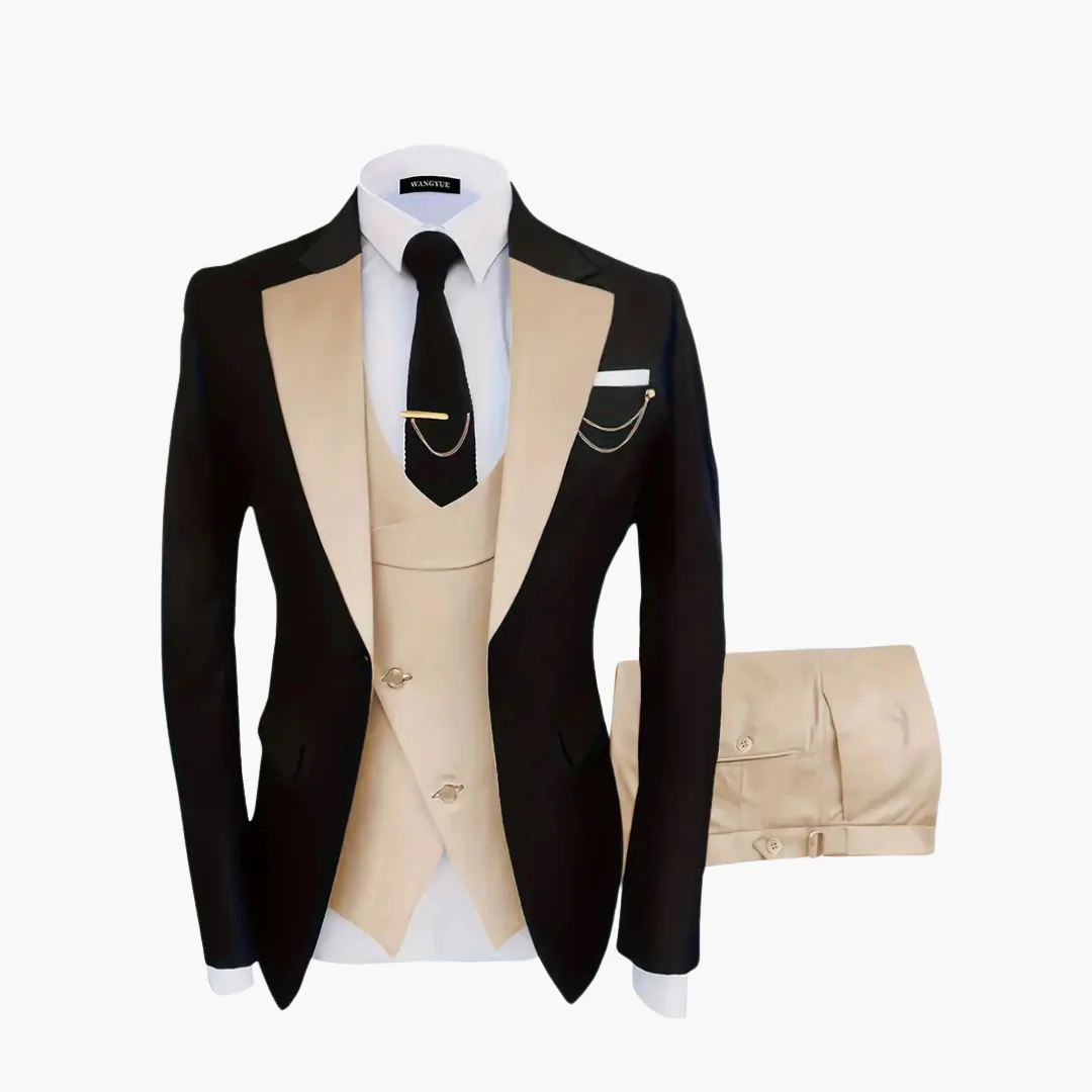 Eleganter Hochzeitsanzug - Herren 3-teilig für festliche Gäste - Image 2