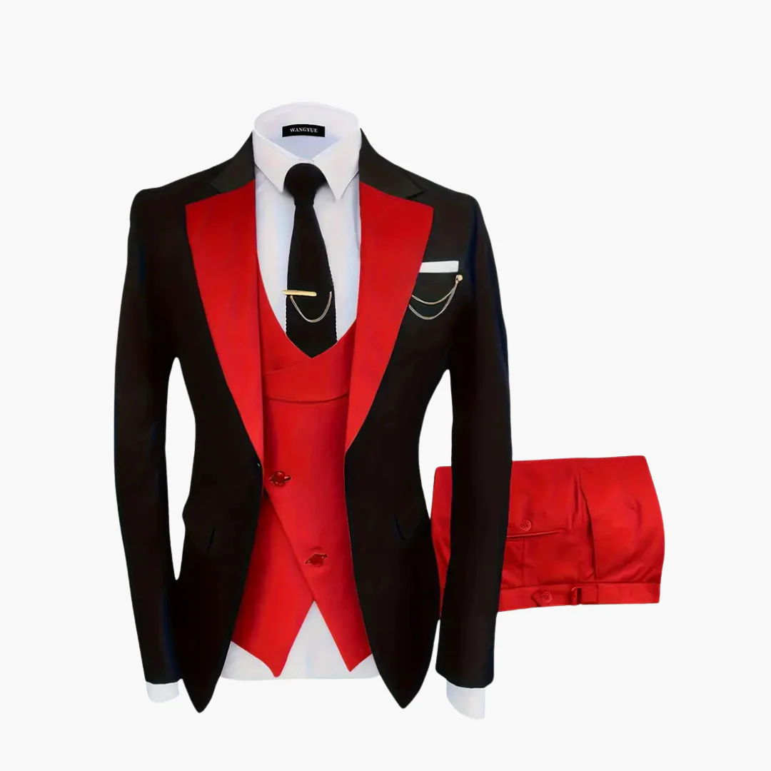 Eleganter Hochzeitsanzug - Herren 3-teilig für festliche Gäste - Image 5