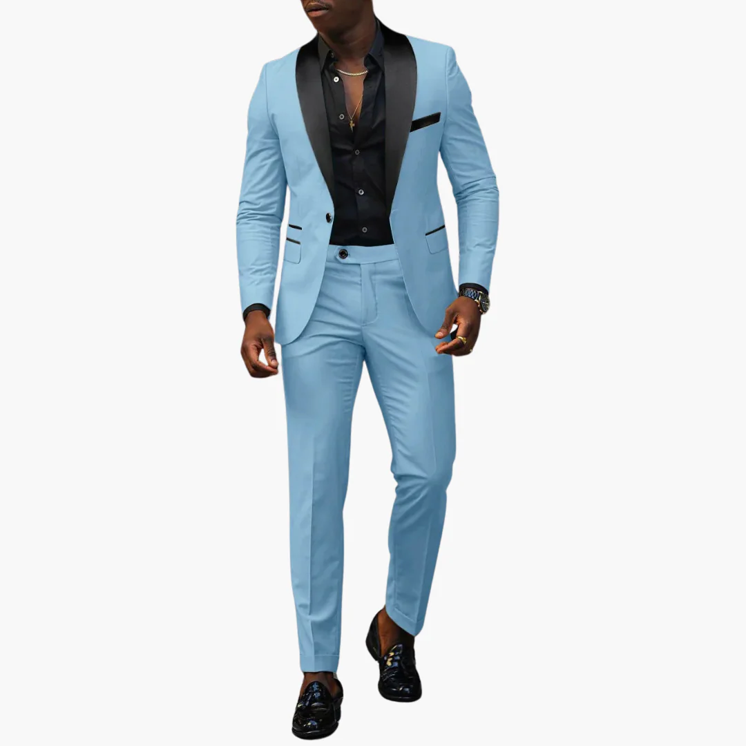 Eleganter Hochzeitsanzug - Herren Zweiteiler mit modernem Schnitt - Image 11
