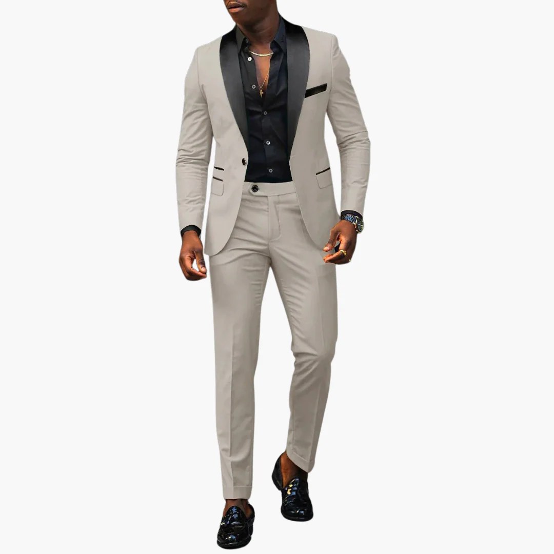 Eleganter Hochzeitsanzug - Herren Zweiteiler mit modernem Schnitt - Image 8