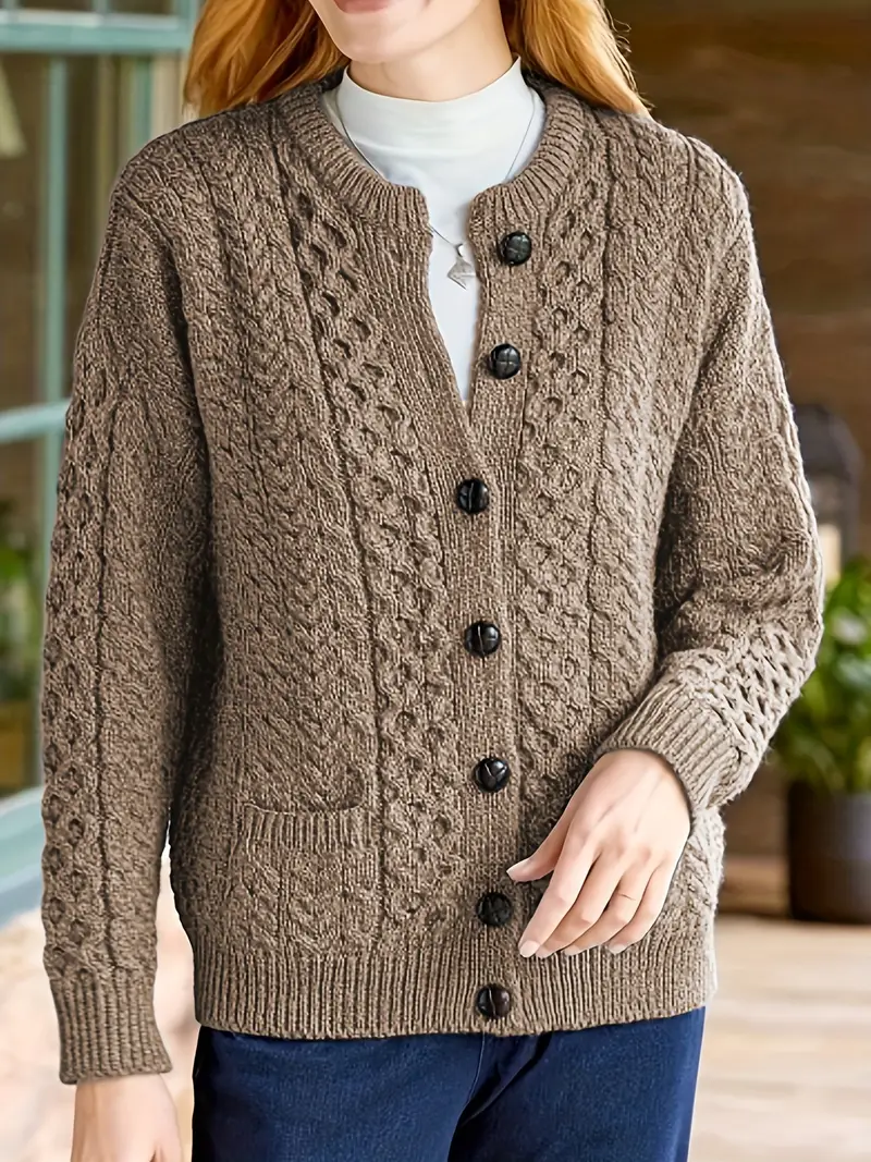 ELEGANTER KABELSTRICK-CARDIGAN | STILVOLL, KOMFORTABEL, VIELSEITIG - Image 10