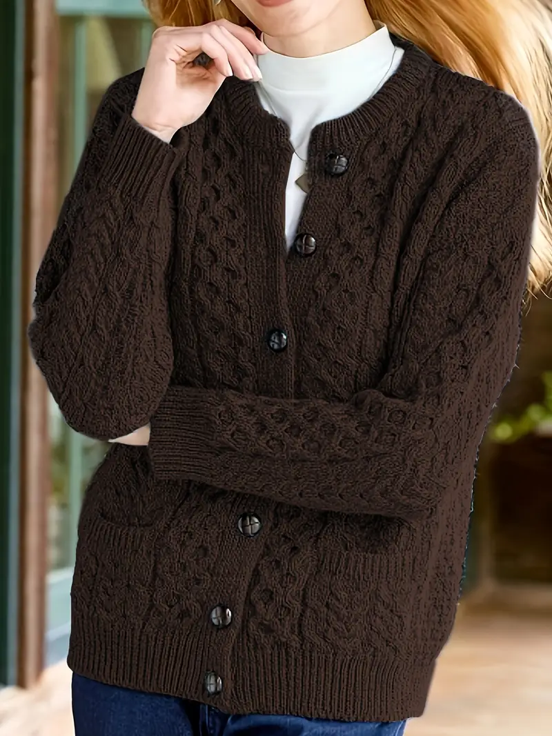 ELEGANTER KABELSTRICK-CARDIGAN | STILVOLL, KOMFORTABEL, VIELSEITIG - Image 12