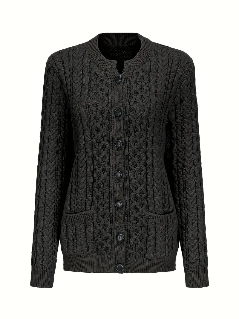 ELEGANTER KABELSTRICK-CARDIGAN | STILVOLL, KOMFORTABEL, VIELSEITIG - Image 2