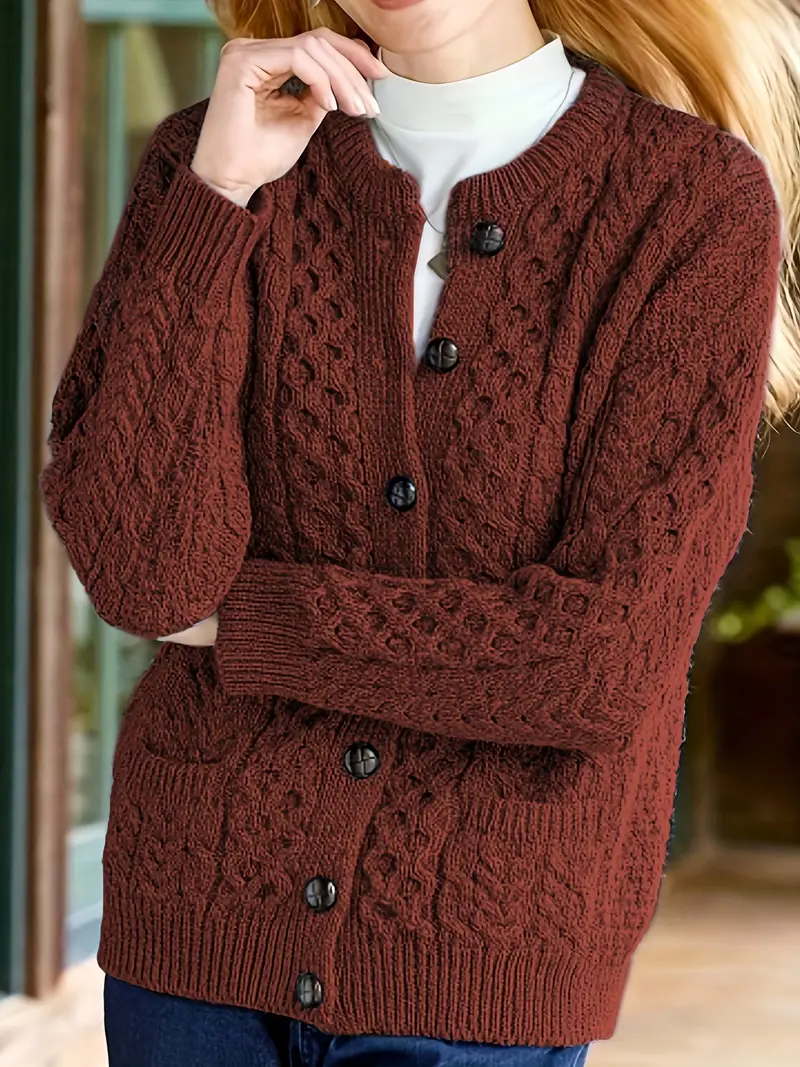 ELEGANTER KABELSTRICK-CARDIGAN | STILVOLL, KOMFORTABEL, VIELSEITIG - Image 7