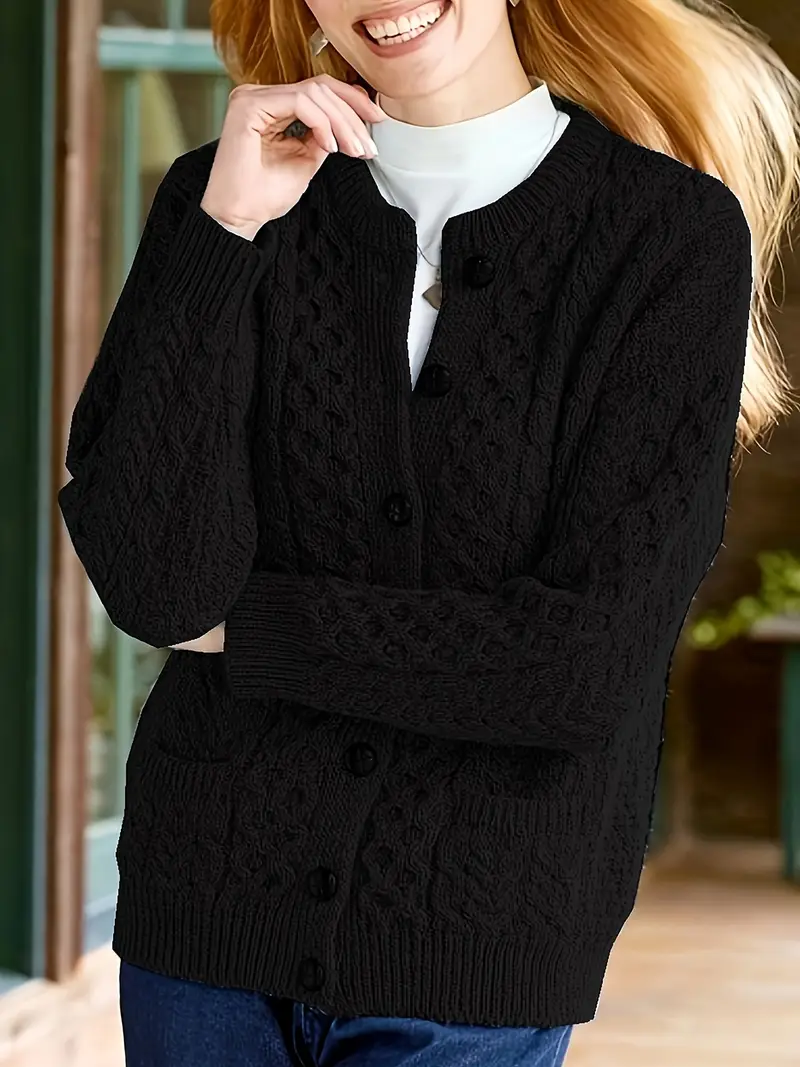 ELEGANTER KABELSTRICK-CARDIGAN | STILVOLL, KOMFORTABEL, VIELSEITIG - Image 9