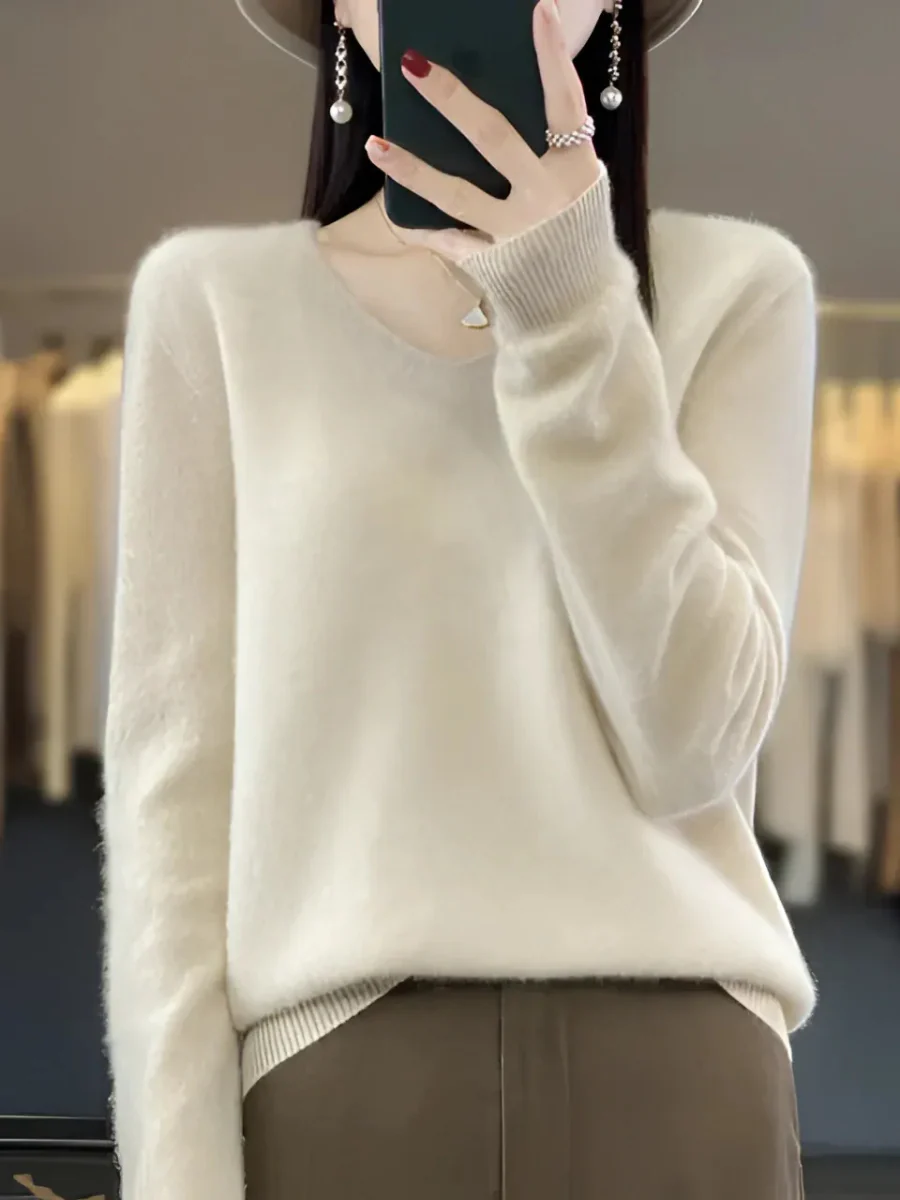 Eleganter Luxus-Pullover für Damen | Warmer - Image 2