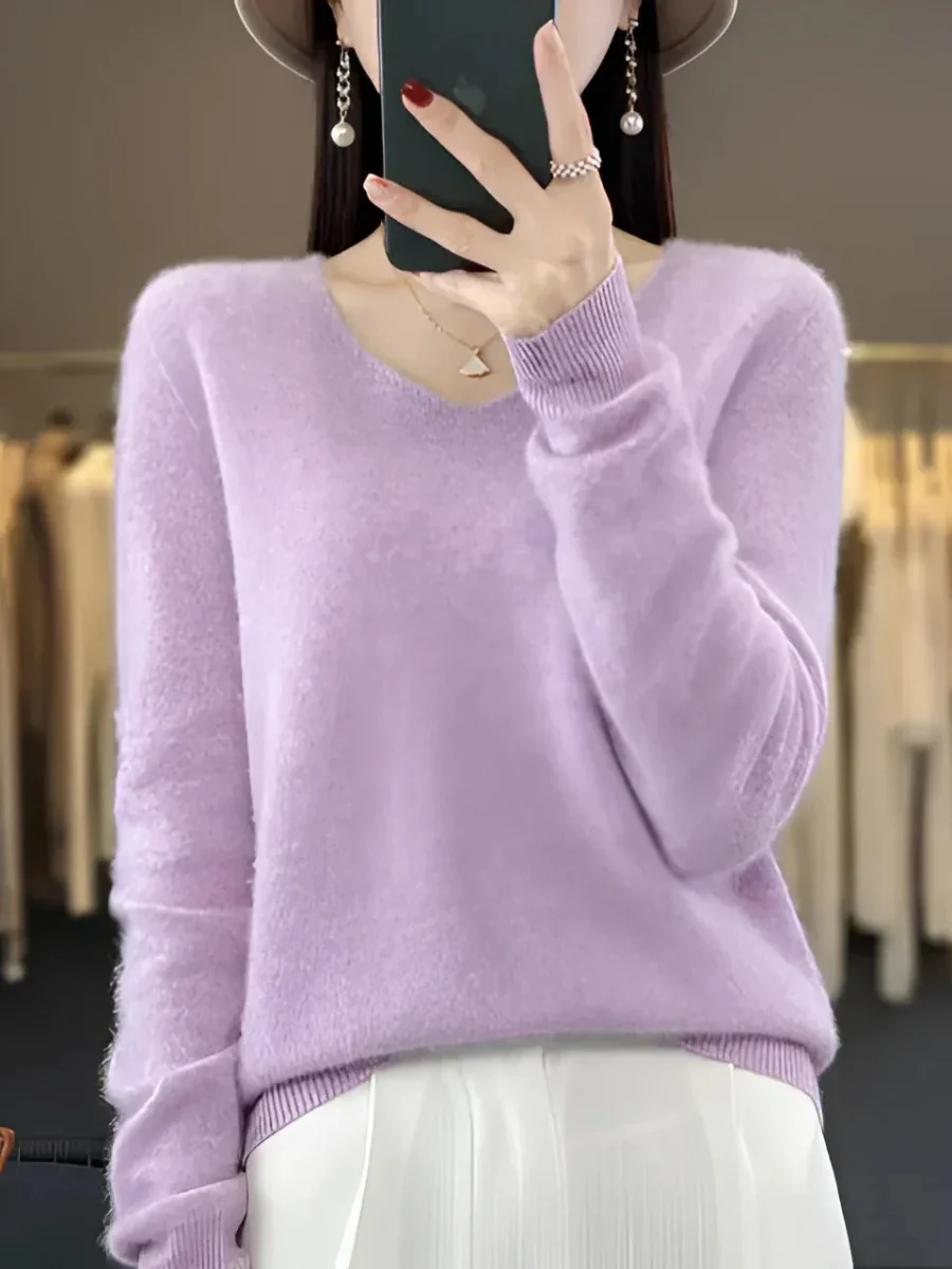 Eleganter Luxus-Pullover für Damen | Warmer - Image 5