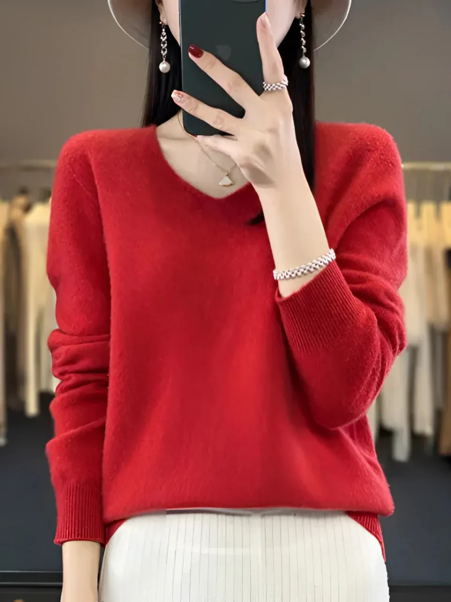 Eleganter Luxus-Pullover für Damen | Warmer - Image 7