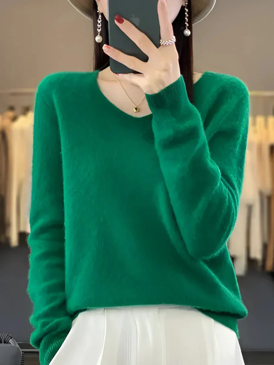 Eleganter Luxus-Pullover für Damen | Warmer - Image 8