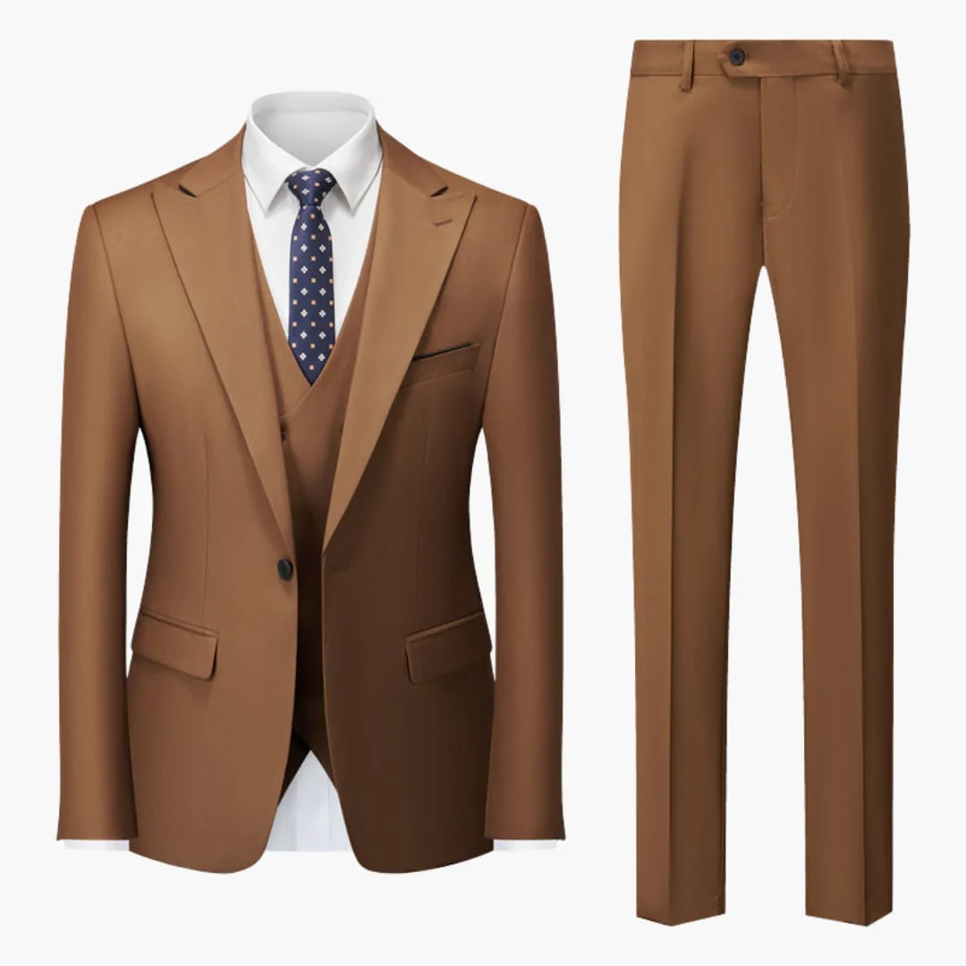 Eleganter Slim Fit Anzug - Herren 3-teilig für Business - Image 13
