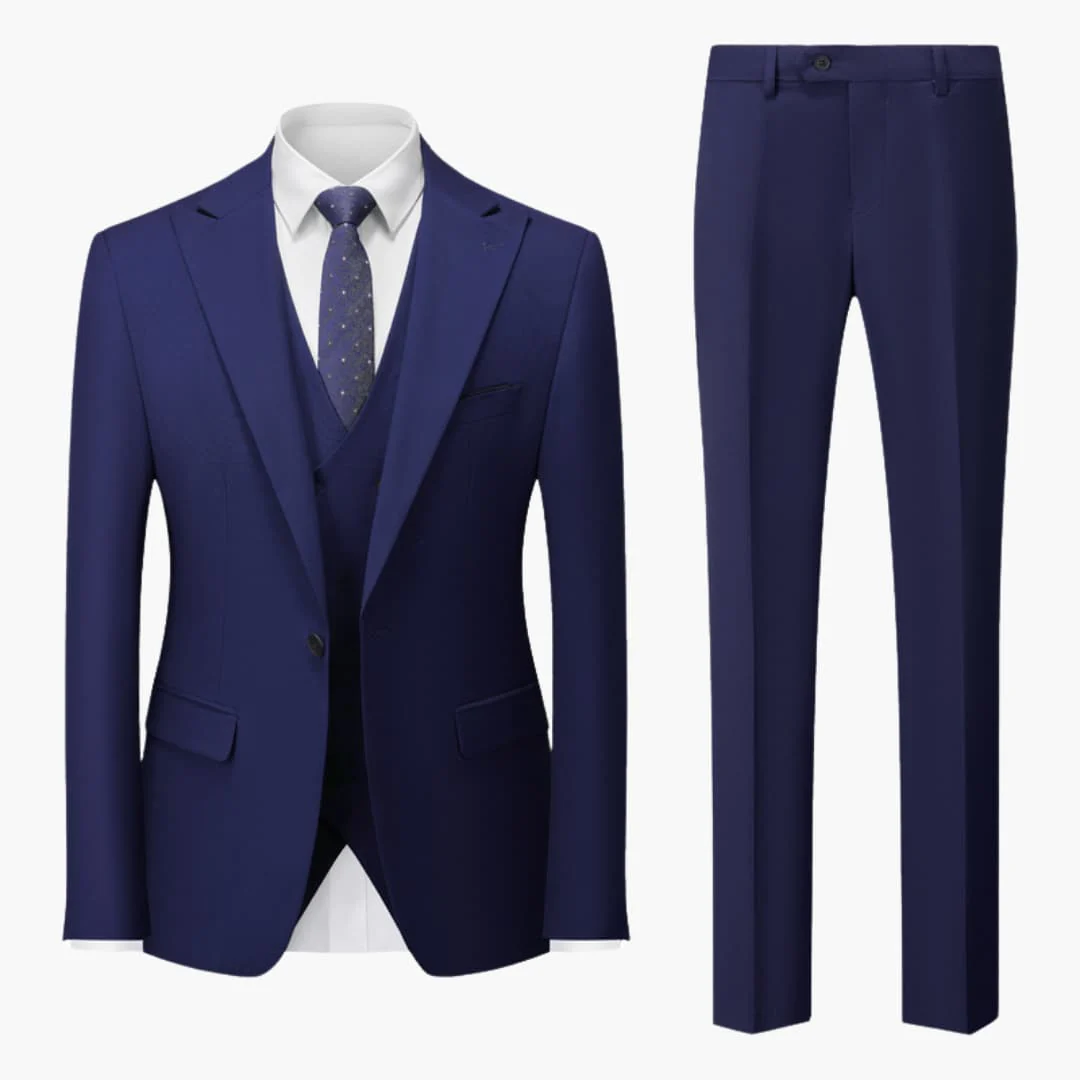 Eleganter Slim Fit Anzug - Herren 3-teilig für Business - Image 5