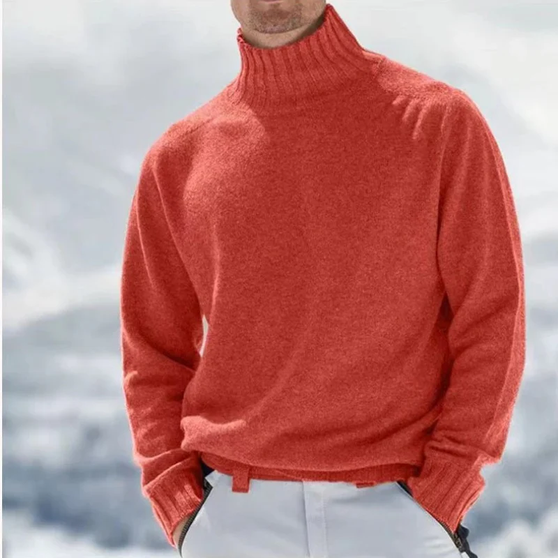 Eleganter warmer Pullover für Herren | Rollkragen - Image 3