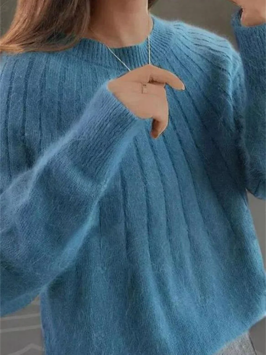 Eleganter weicher Damenpullover | Strick - Image 2