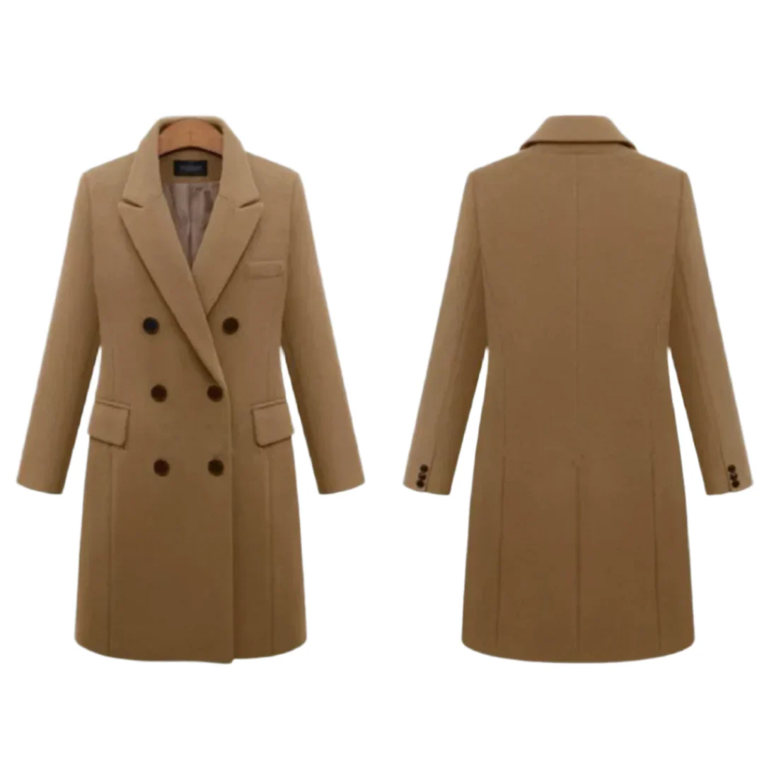 Eleganter Winter-Trenchcoat für Damen - Viktoria - Image 2