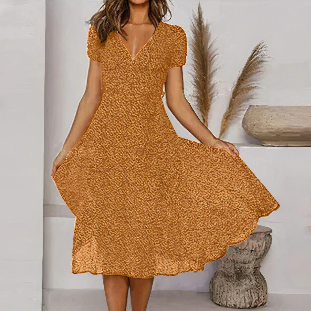 Elegantes A-Linien Sommerkleid für Frauen - Sofie - Image 5
