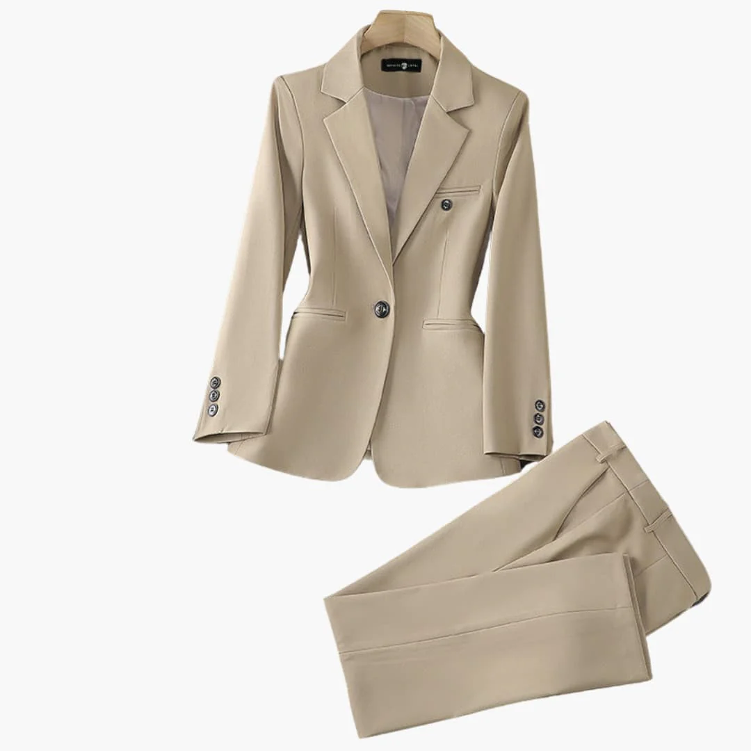 Elegantes Blazer-Set für Frauen - Perfekter Hosenanzug - Image 2