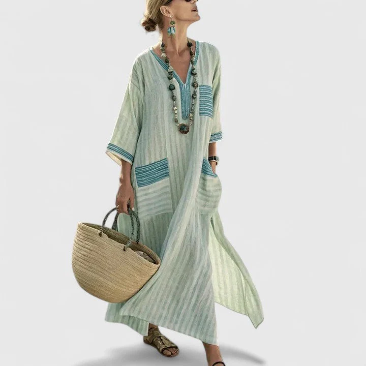 Elegantes Boho Maxikleid für Frauen – Luftig und Stilvoll für den Sommer - Image 2