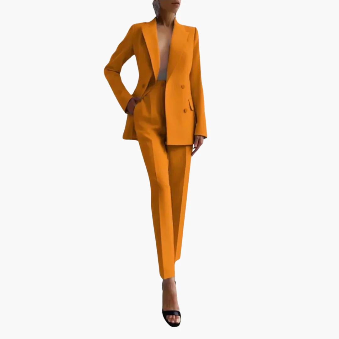 Elegantes Damen Blazer-Ensemble - Taillierter Schnitt mit Hose - Image 12