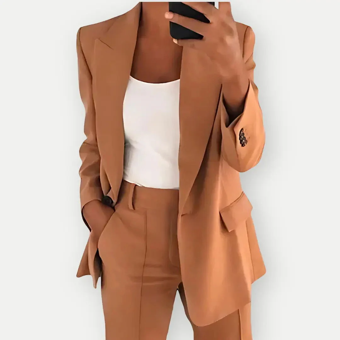 Elegantes Damen Hosenanzug Set - Image 4